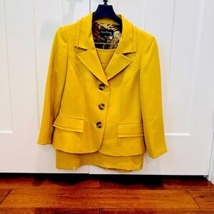 Yellow Skirt Suit